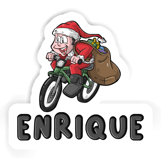 Sticker Fahrradfahrer Enrique Notebook Image