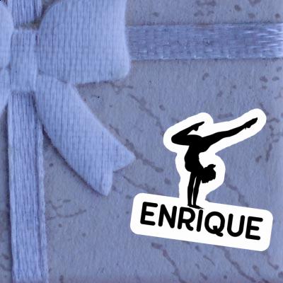 Yoga Woman Sticker Enrique Yoga Woman Sticker Enrique Image