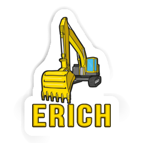 Excavator Sticker Erich Image