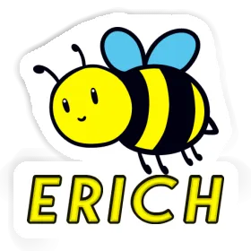 Erich Sticker Biene Image