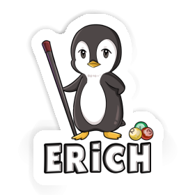 Billiards Player Sticker Erich Image