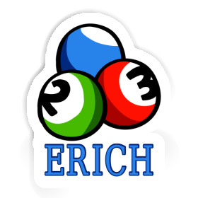 Sticker Erich Billiard Ball Image