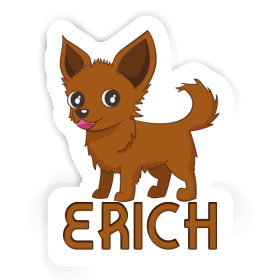 Erich Autocollant Chihuahua Image