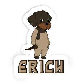 Sticker Erich German Wirehaired Image
