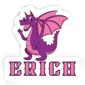 Erich Sticker Drache Image