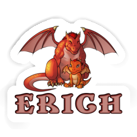 Erich Autocollant Dragon Image