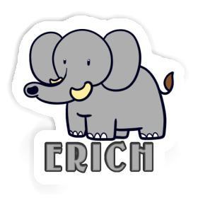 Erich Sticker Elefant Image