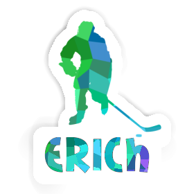 Sticker Erich Hockey Player Image