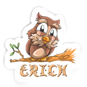 Sticker Owl Erich Image