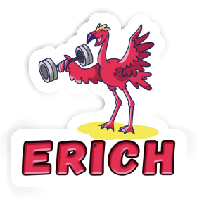 Sticker Erich Weight Lifter Image