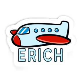 Flugzeug Aufkleber Erich Image