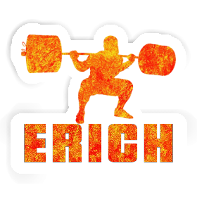 Weightlifter Sticker Erich Image
