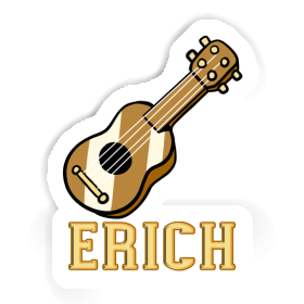 Sticker Gitarre Erich Image