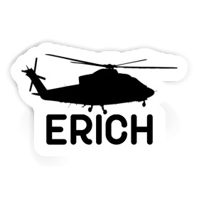 Autocollant Hélicoptère Erich Image