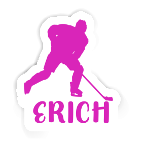 Erich Sticker Hockey Player Image