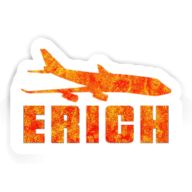 Sticker Jumbo-Jet Erich Image