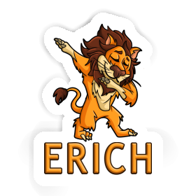 Autocollant Erich Lion Image