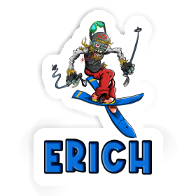 Sticker Skifahrer Erich Image