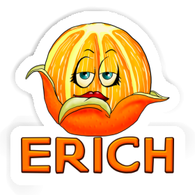 Autocollant Orange Erich Image
