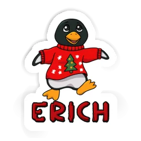 Sticker Christmas Penguin Erich Image
