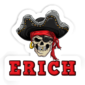 Piratenkopf Sticker Erich Image