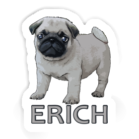 Mops Sticker Erich Image