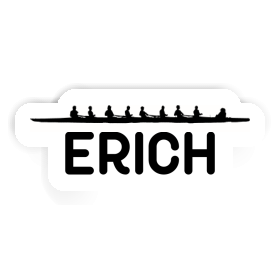 Erich Sticker Rowboat Image