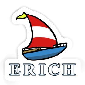 Sticker Erich Sailboat Image
