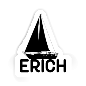 Sticker Erich Segelboot Image