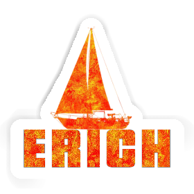 Erich Sticker Segelboot Image
