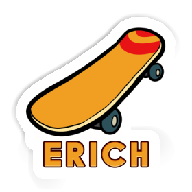 Erich Sticker Skateboard Image