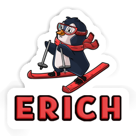 Skifahrerin Sticker Erich Image