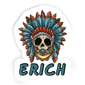 Erich Sticker Baby-Skull Image