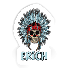 Erich Sticker Skull Image