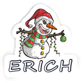 Sticker Snowman Erich Image