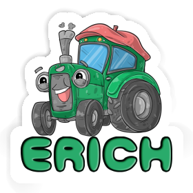 Tracteur Autocollant Erich Image