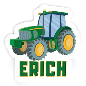 Erich Autocollant Tracteur Image