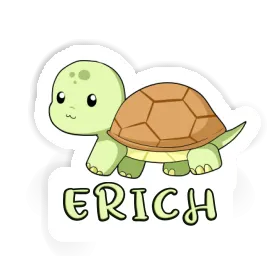 Sticker Erich Schildkröte Image