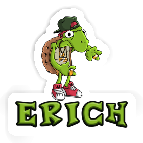 Sticker Erich Hip Hop Schildkröte Image