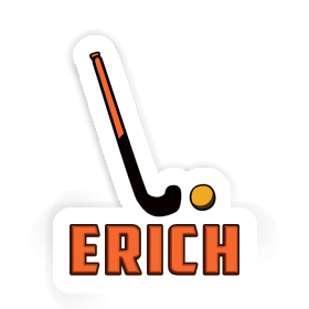 Autocollant Crosse d'unihockey Erich Image