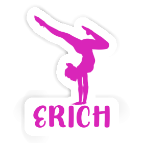 Sticker Yoga Woman Erich Image