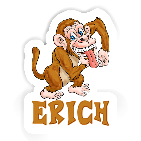 Sticker Ape Erich Laptop Image
