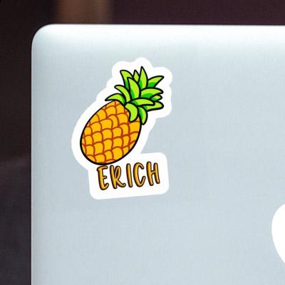 Sticker Ananas Erich Notebook Image