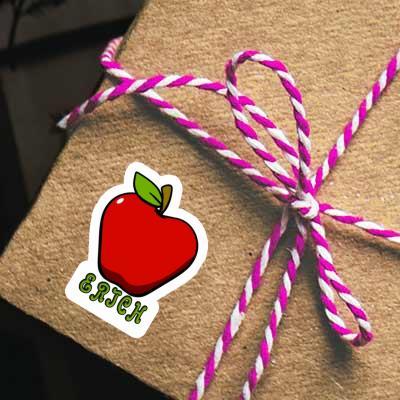 Apfel Sticker Erich Laptop Image