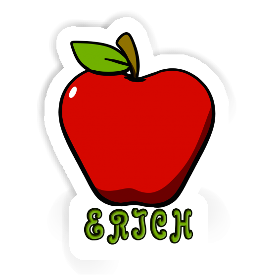 Apfel Sticker Erich Notebook Image