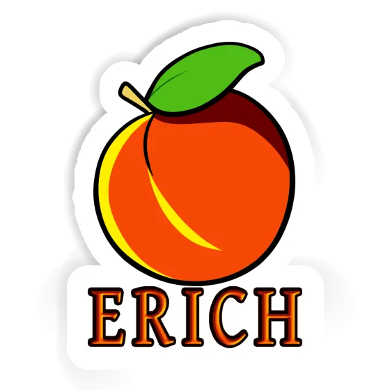 Apricot Sticker Erich Notebook Image