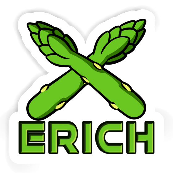 Sticker Asparagus Erich Notebook Image