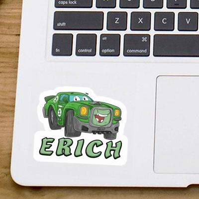 Sticker Erich Race car Laptop Image