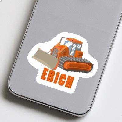 Sticker Excavator Erich Notebook Image
