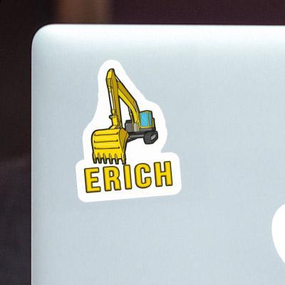 Excavator Sticker Erich Image